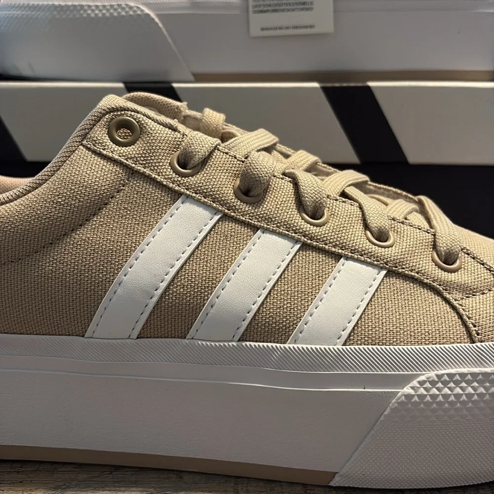 NWT Adidas Women's Bravada 2.0 Platform 'Clay Brown' Shoes JI1798_3